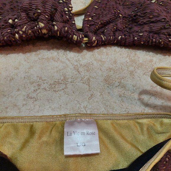 Two Piece La Vie an Rose Bikini - Picture 5 of 7